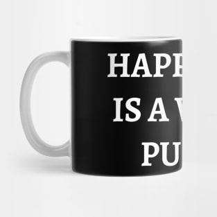 Happiness is a warm puppy Mug